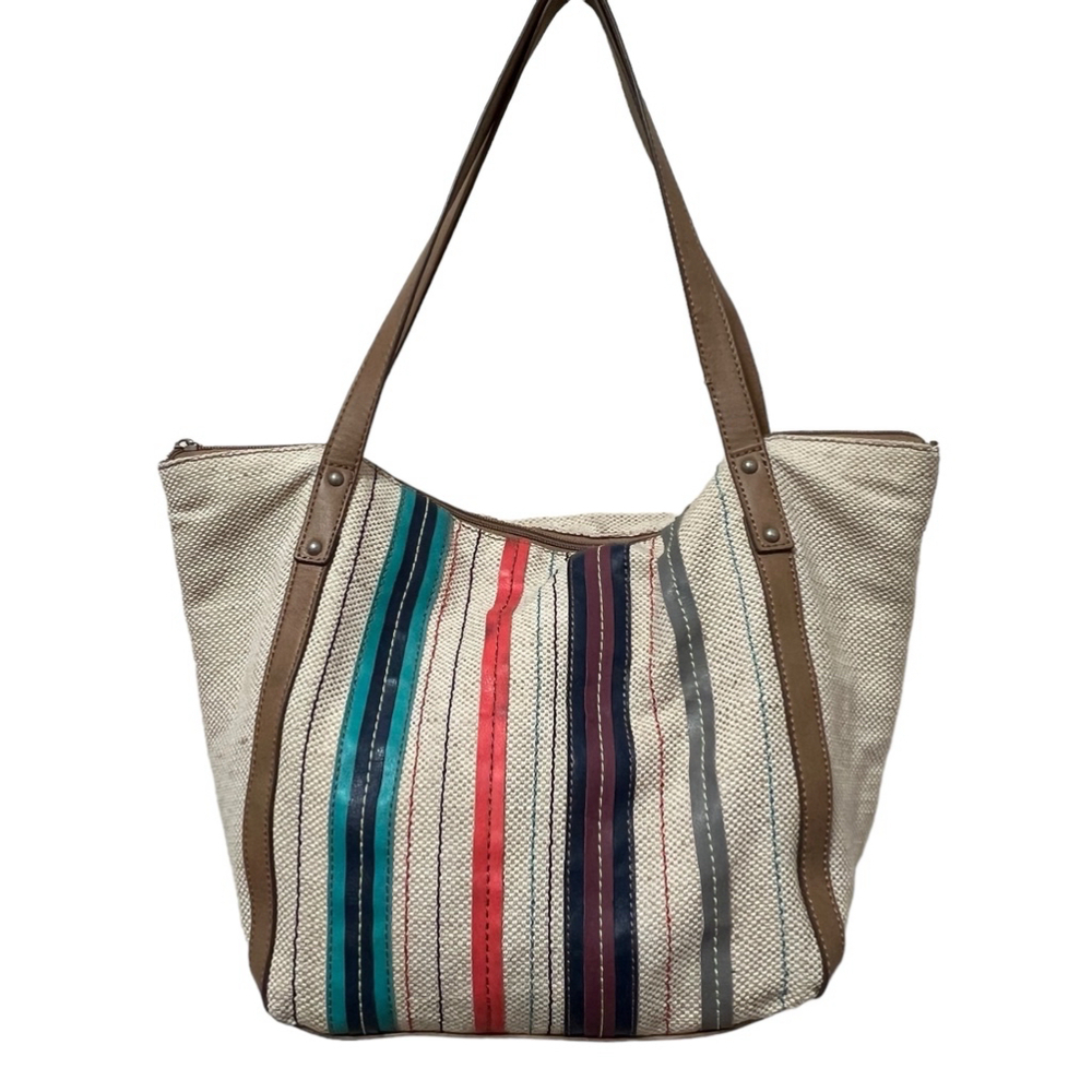 RELIC Multicolored Striped Shoulder Bag